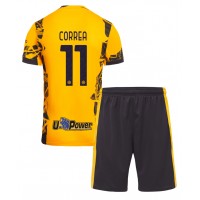 Inter Milan Joaquin Correa #11 Fußballbekleidung 3rd trikot Kinder 2024-25 Kurzarm (+ kurze hosen)